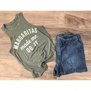 Fifth Sun Margaritas Made Me Do It Graphic Tank Top